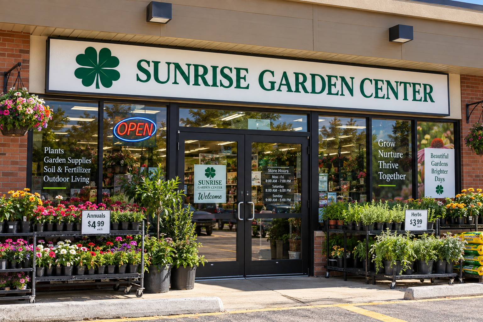 Garden Center Storefront